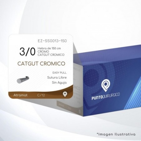 EZ-SS0013-150 3/0 Aguja   EASPULL S/A Hebra de 150 cm Cirugía General