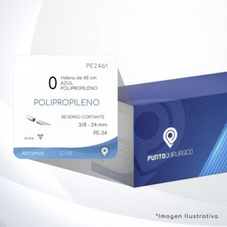 PE2461 0 Aguja 3/8 - 24