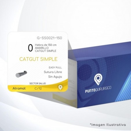 G-SS0021-150 0 Aguja   EASPULL  S/A Hebra de 150 cm Cirugía General C/12