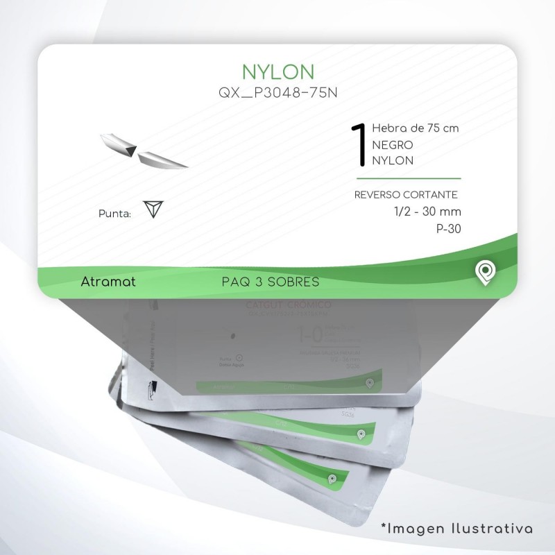 P3048-75N 1 Aguja 1/2 - 30