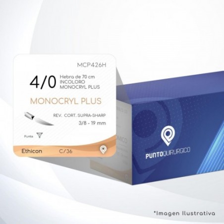 MCP426H 4/0 Aguja 3/8 - 19