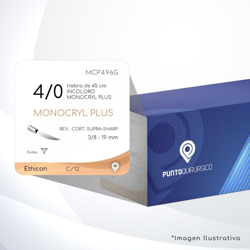 MCP496G 4/0 Aguja 3/8 - 19