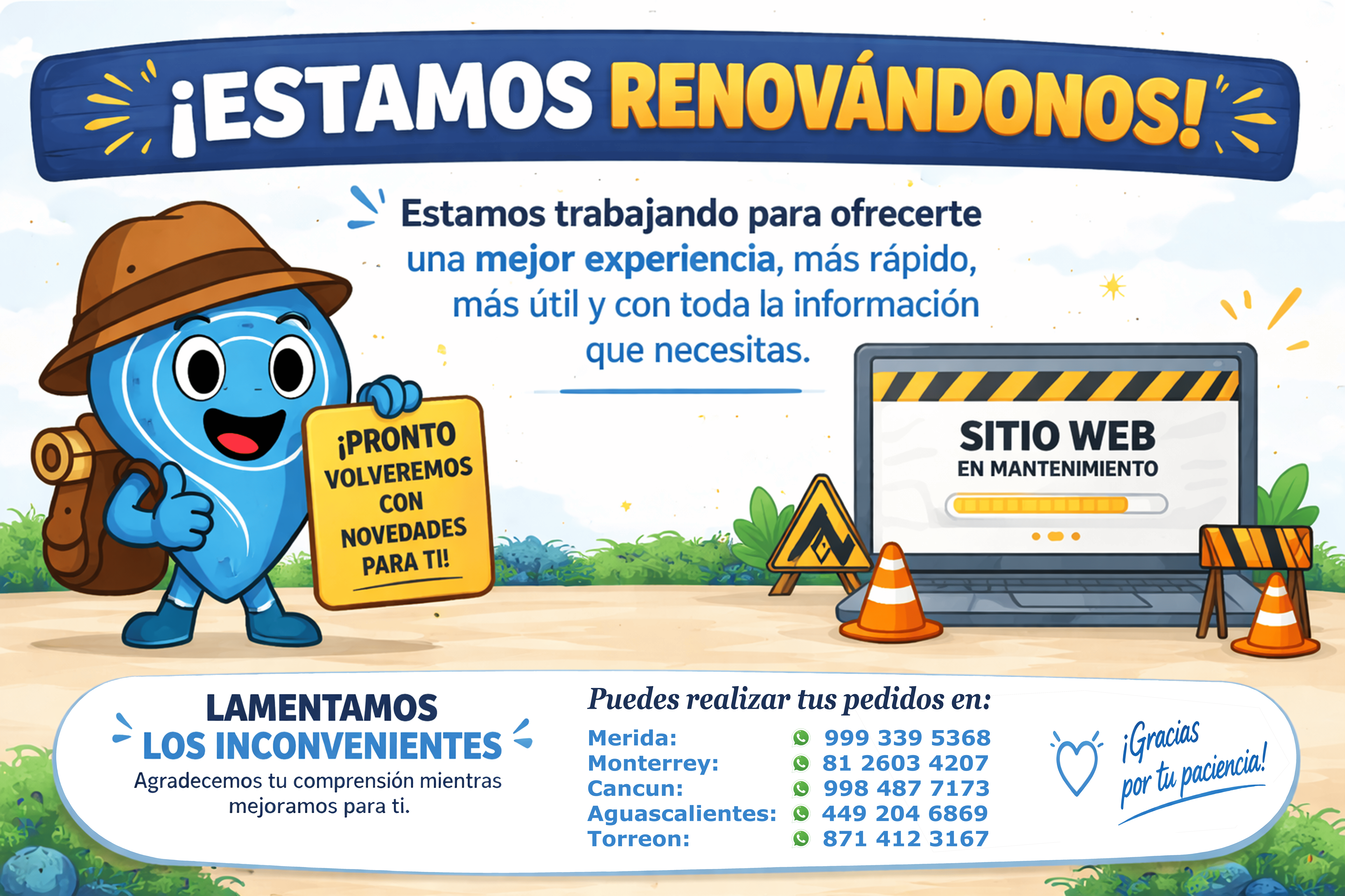 Sitio en Mantenimiento